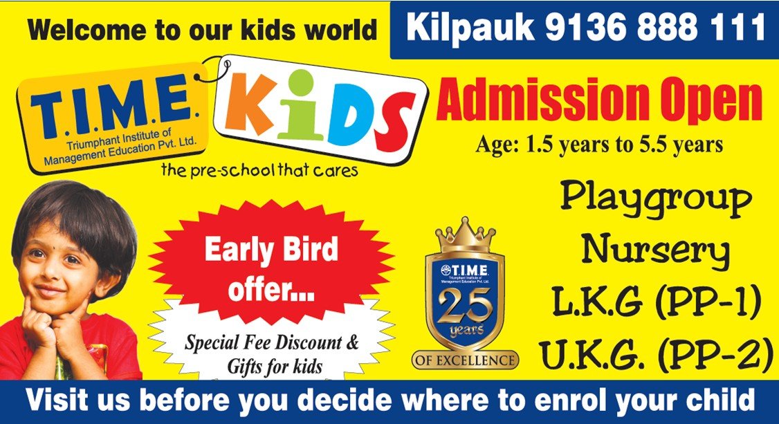 TIME Kids - Kilpauk