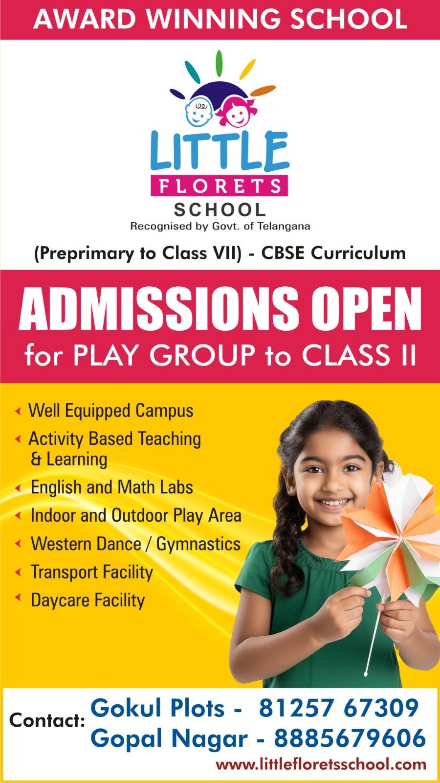 Little Florets School - Kukatpally Housing Board Colony