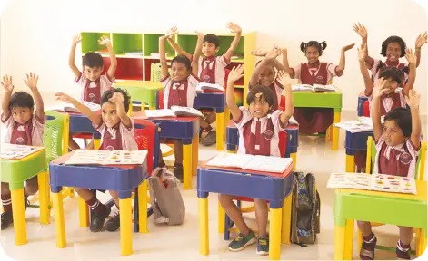 St Ann's Luzern school - Kompally